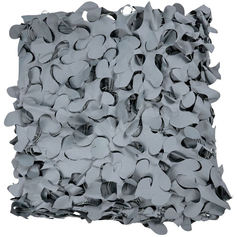 Red de camuflaje triangular gris