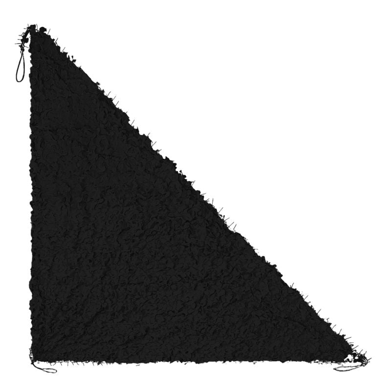 Red de camuflaje triangular negro