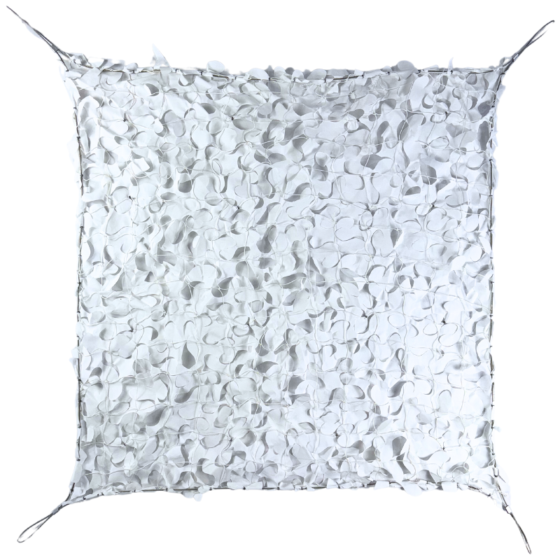 Red de camuflaje reforzada con cable de acero