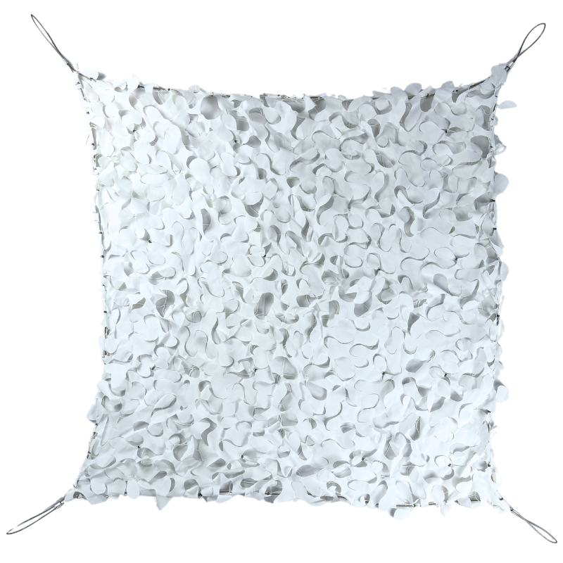 Red de camuflaje reforzada con cable de acero