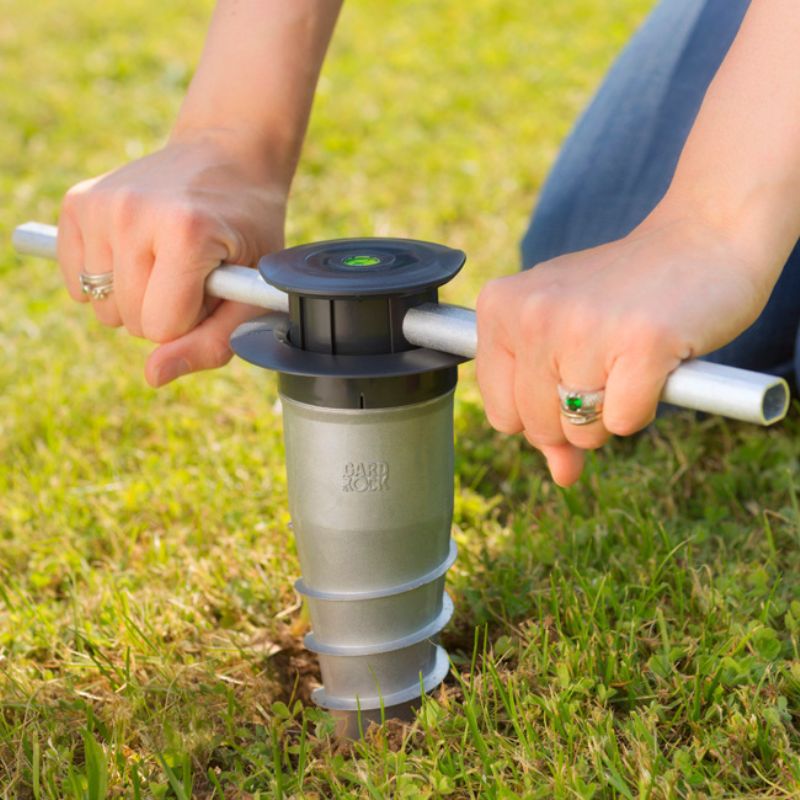 Base de anclaje para mástiles telescópicos