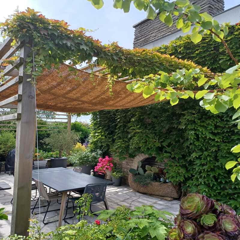 Toldo fibra de coco