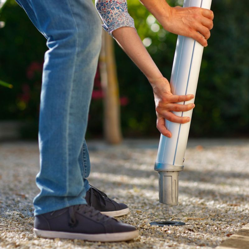 Pértiga telescópica de aluminio para red de camuflaje - Red de Camouflaje