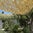 Red de camuflaje triangular beige