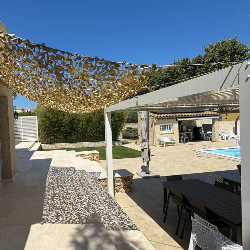 Cuerda de fijación de poliéster trenzado
