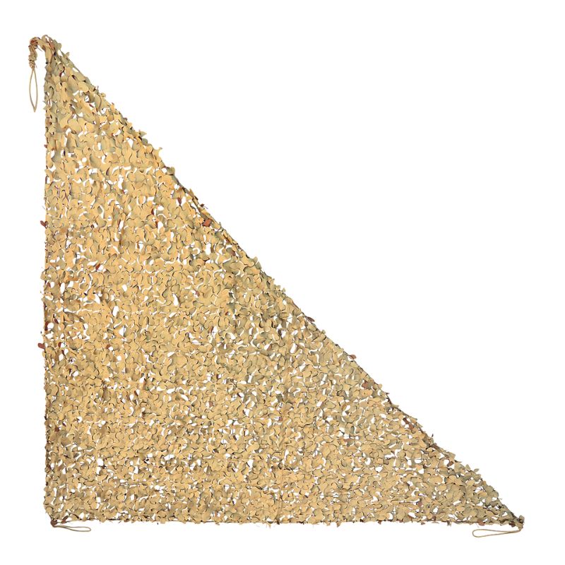 Red de camuflaje triangular beige