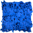 Red de camuflaje triangular azul