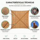 Toldo fibra de coco