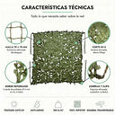 Red de camuflaje reforzada verde