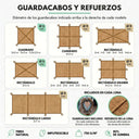 Toldo fibra de coco