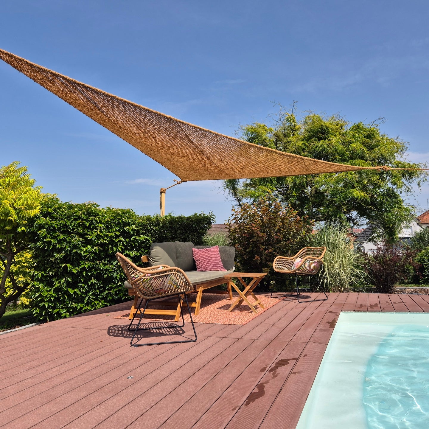 Toldo fibra de coco