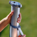 Pértiga telescópica de aluminio para red de camuflaje
